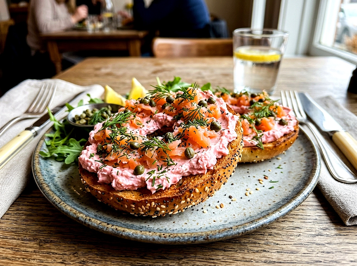 Lox Spread Bagel